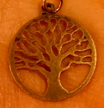 Britanny's oak tree earring